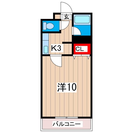 レジデンスわかばの物件間取画像